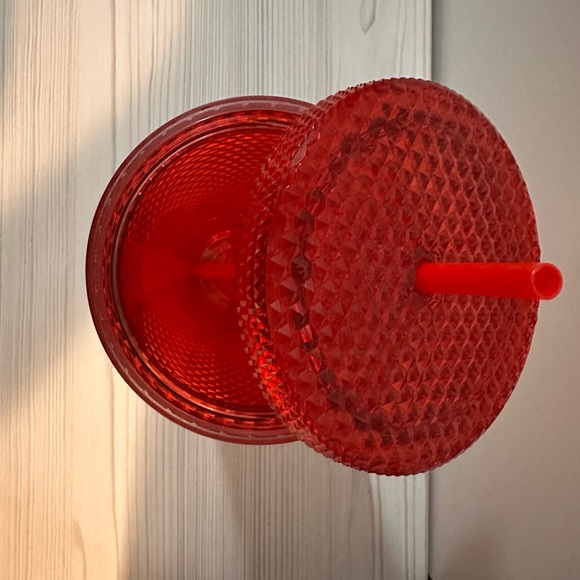 Starbucks China Red Bling Diamond Studded Tumbler - Picture 4 of 5